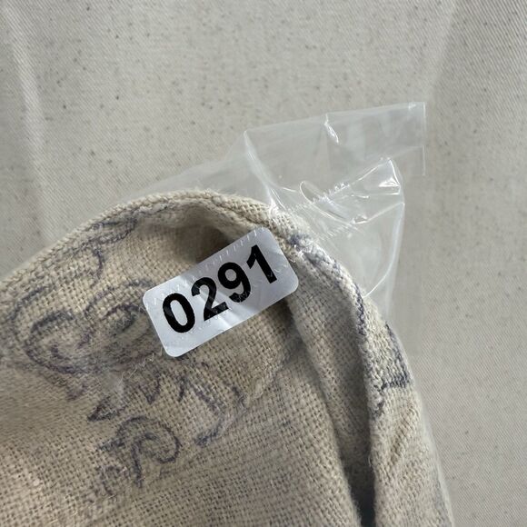 Vintage Sweet Jessie Tan 100% Linen Boxy Short Sleeve Shirt Poetry Size Small - Picture 10 of 10